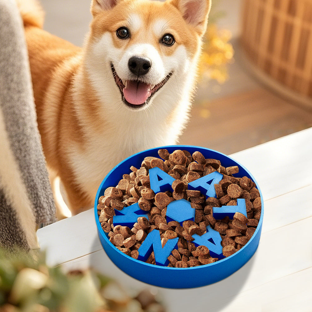 Personalized Slow Feeder Bowl