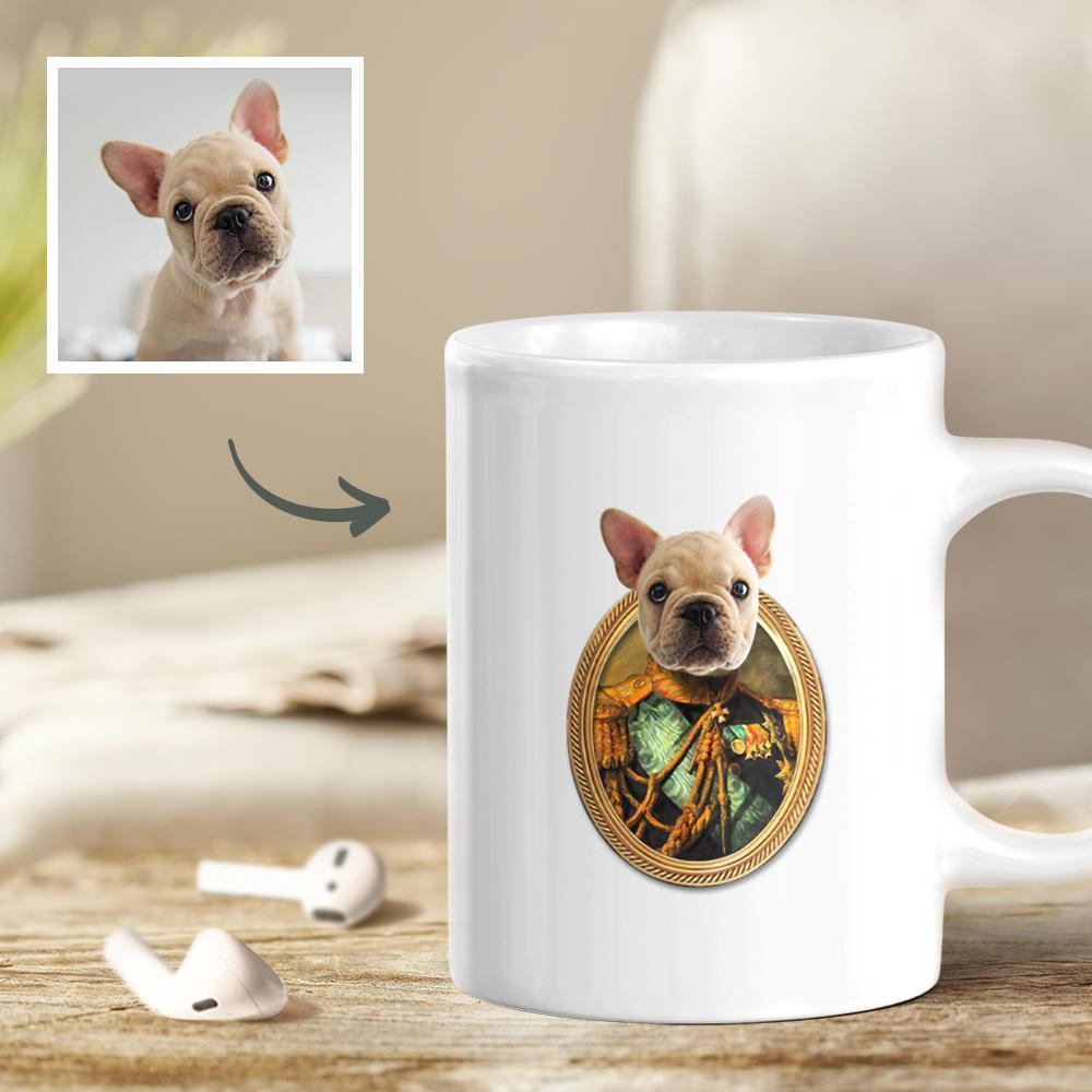 Personalized Dog Face Mug