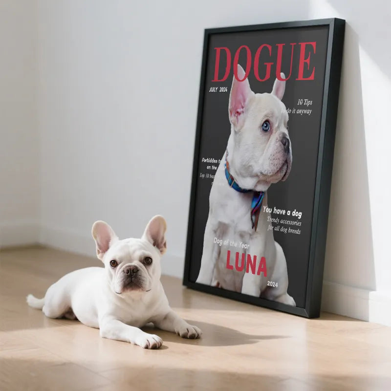 Custom Pet Magazine Poster