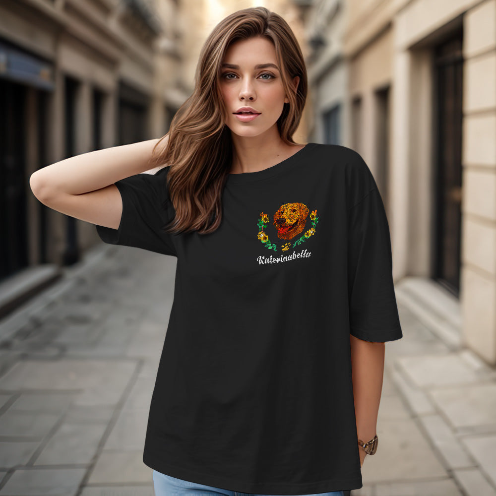 Embroidered Pet T-Shirt