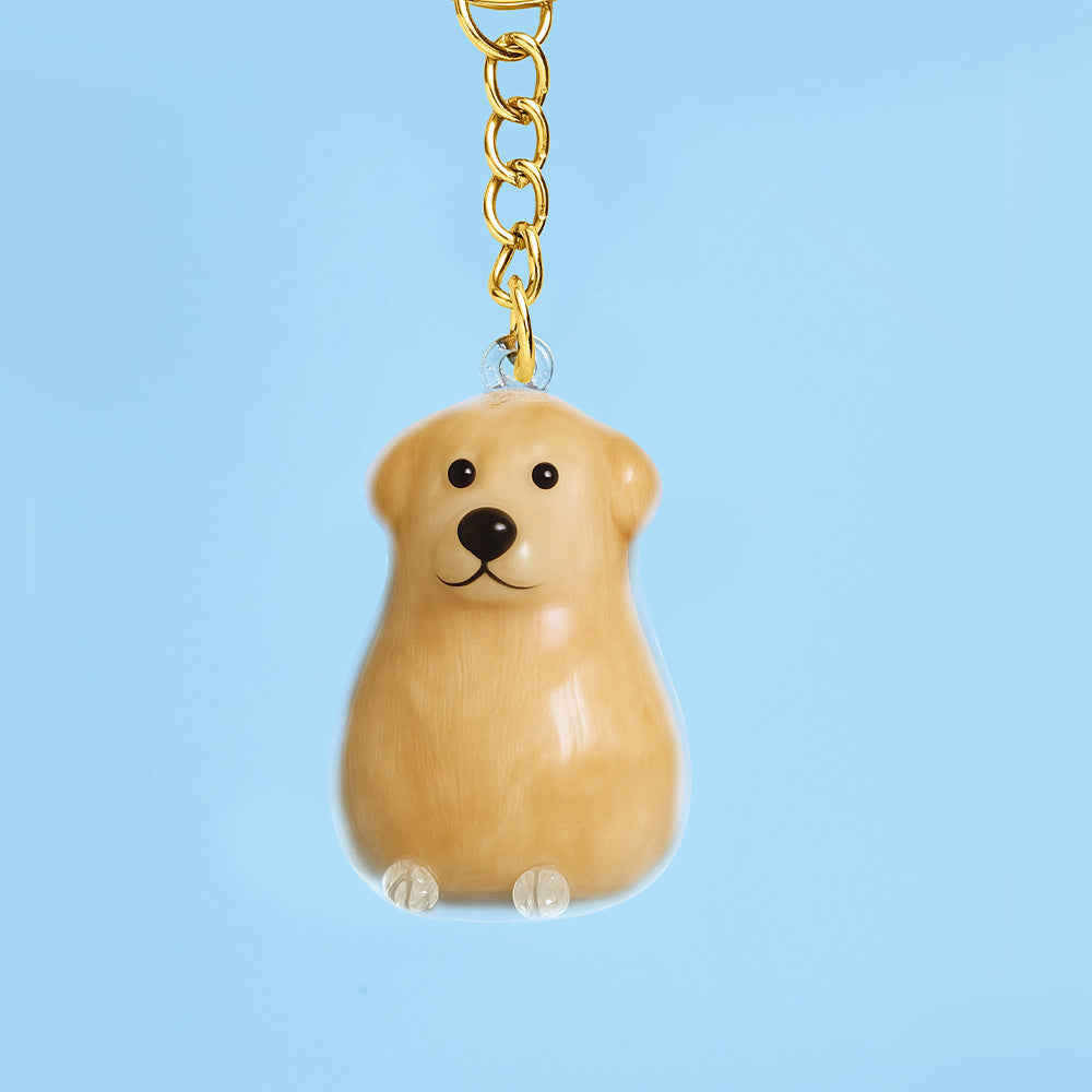 Dog Hair Keepsake Keychain