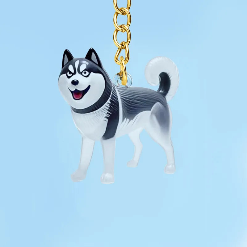 Dog Hair Keepsake Keychain