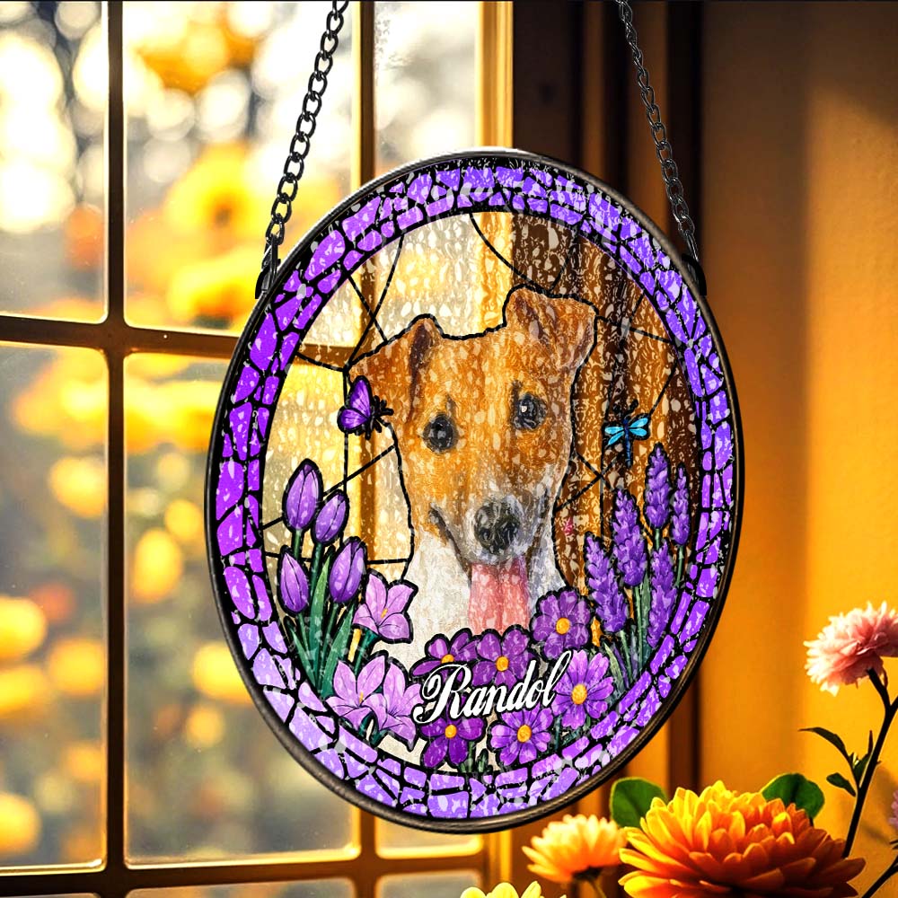 Pet Portrait Suncatcher
