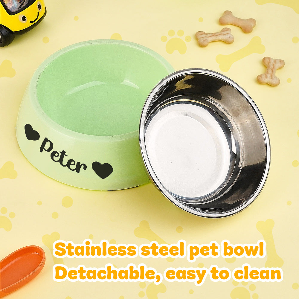 Personalized Pet Water Bowl
