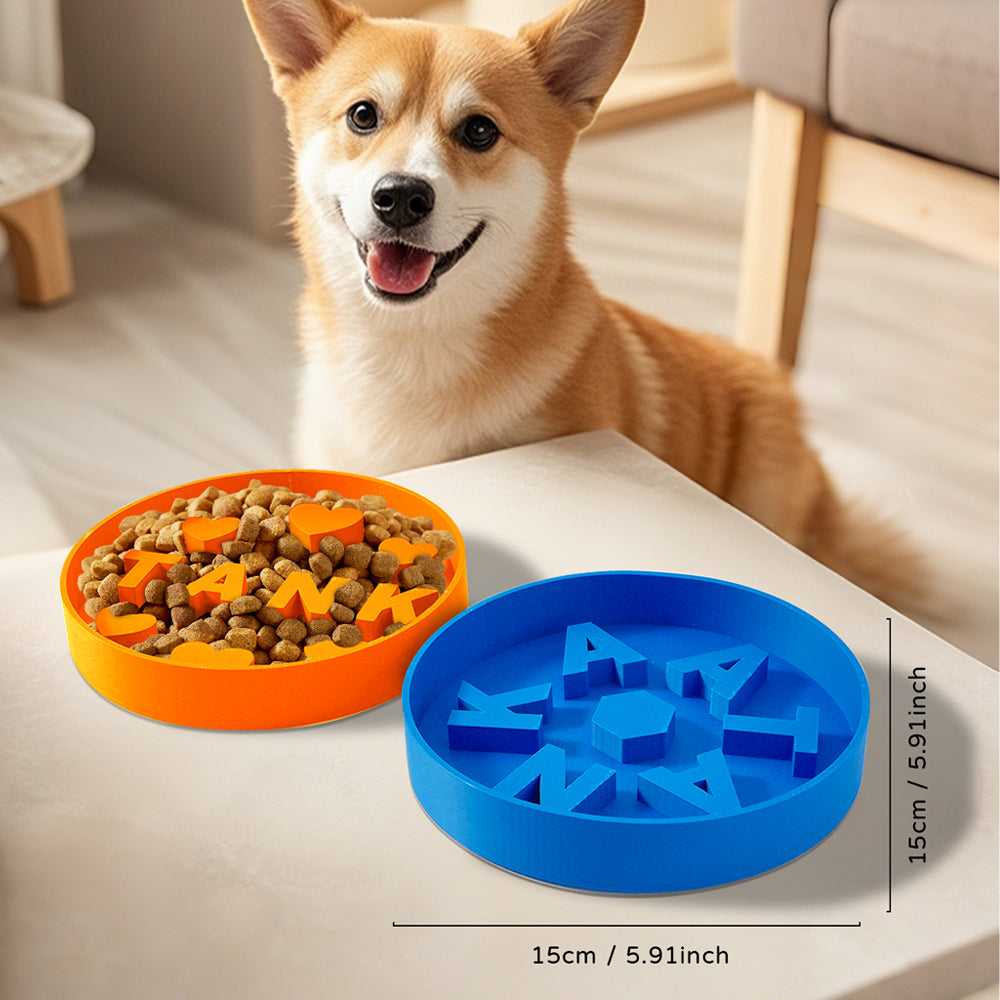 Personalized Slow Feeder Bowl