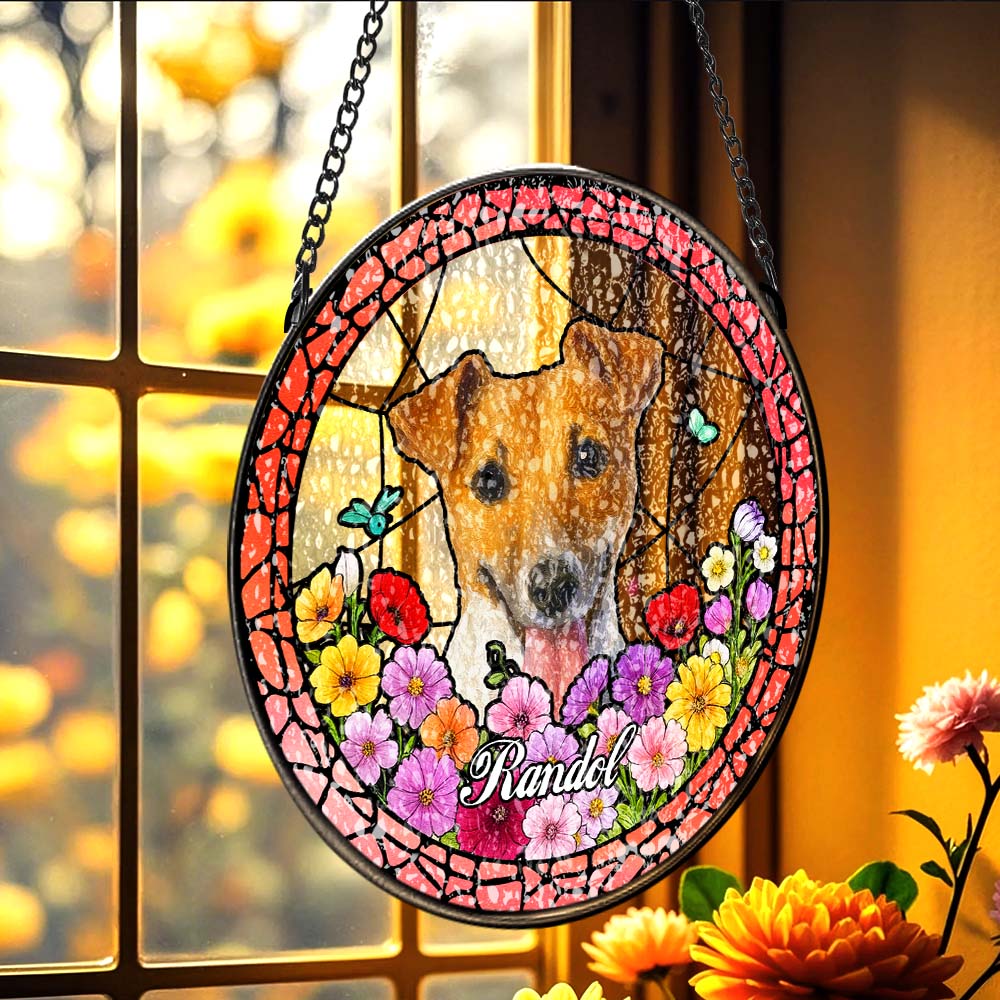 Pet Portrait Suncatcher