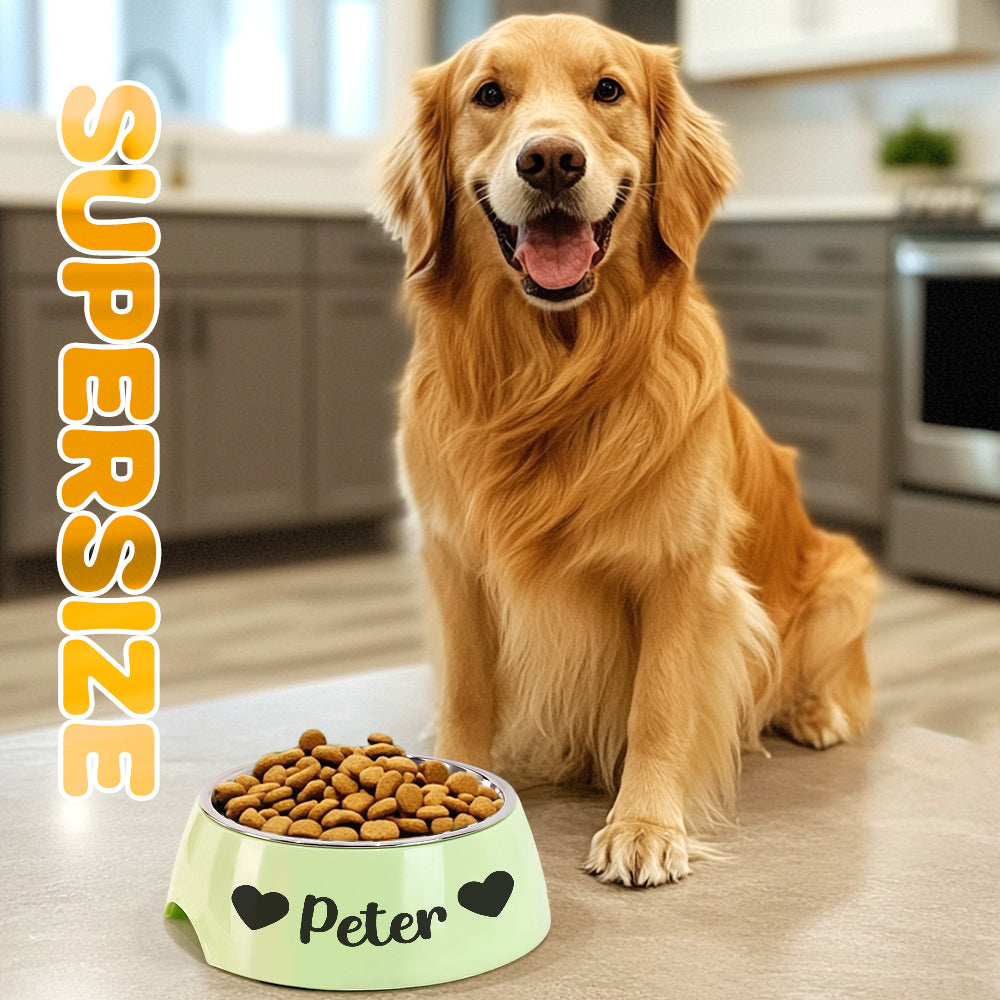 Personalized Pet Water Bowl