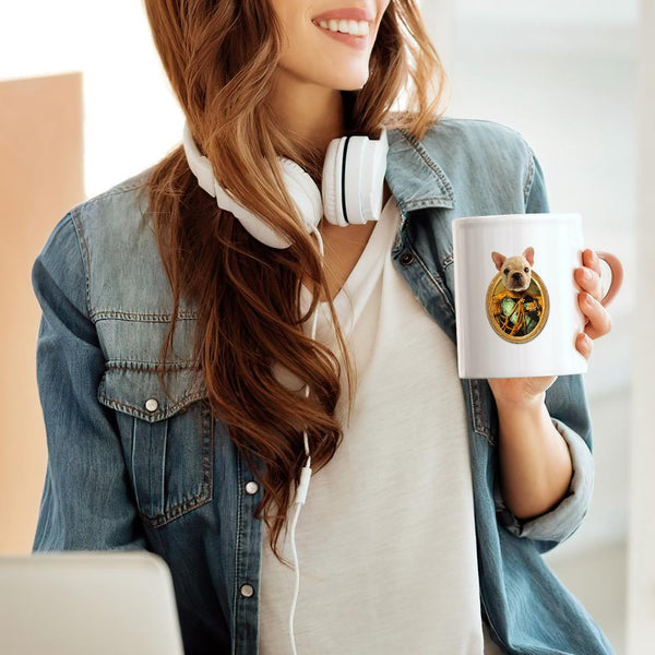 Personalized Dog Face Mug