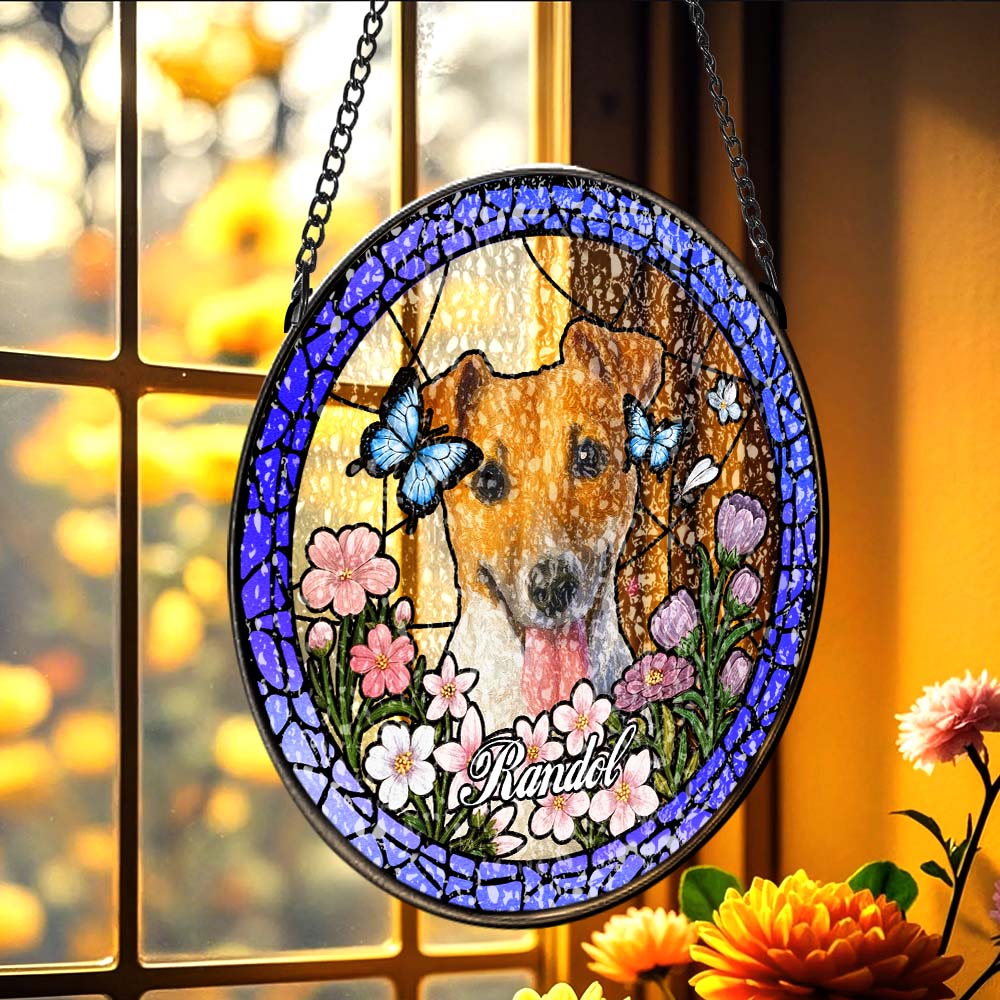 Pet Portrait Suncatcher