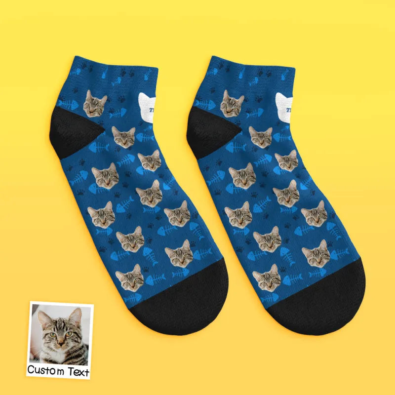Custom Face Ankle Socks