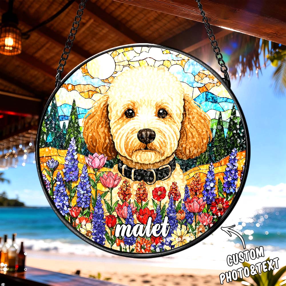 Dog Memorial Suncatcher