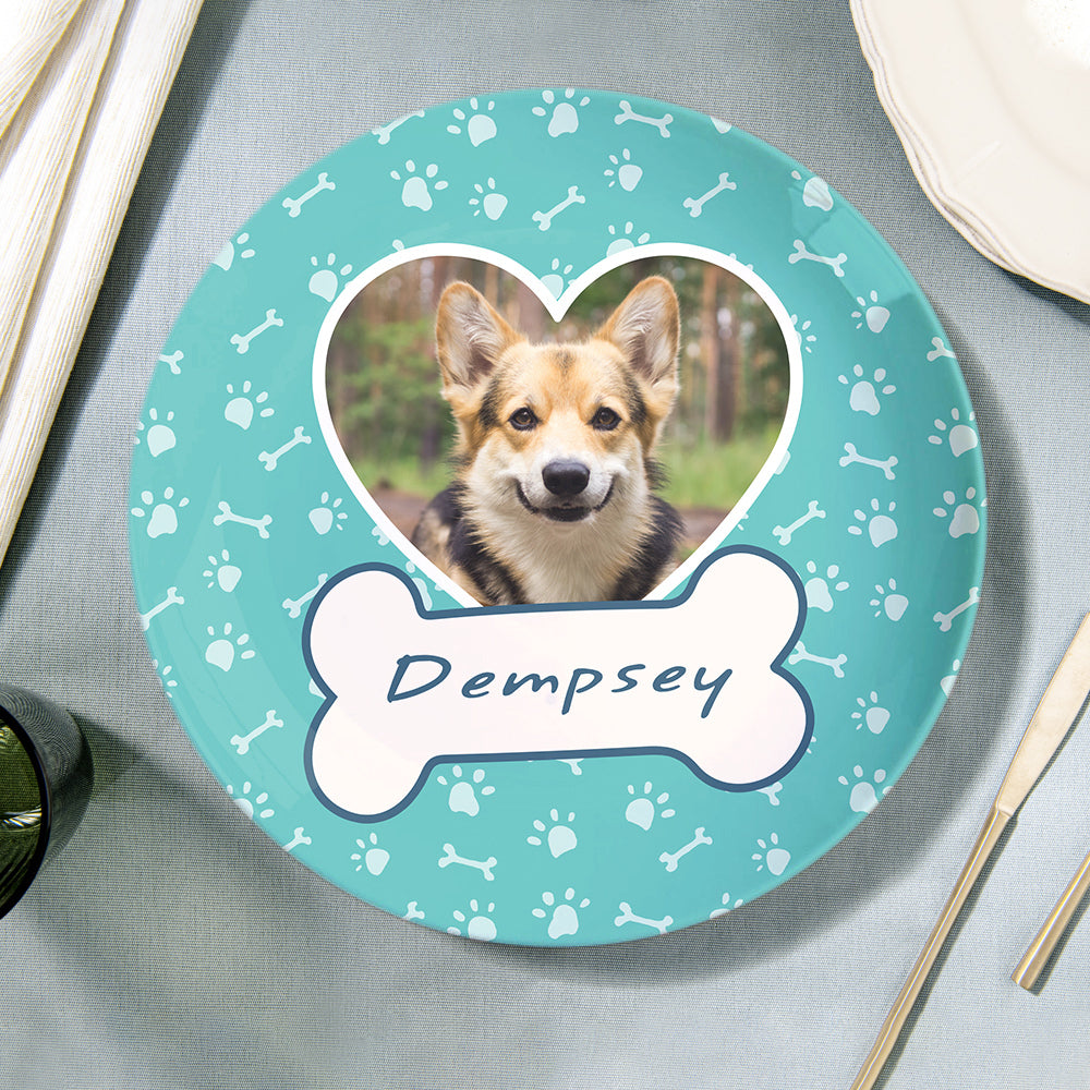 Personalized Pet Dinner Plate