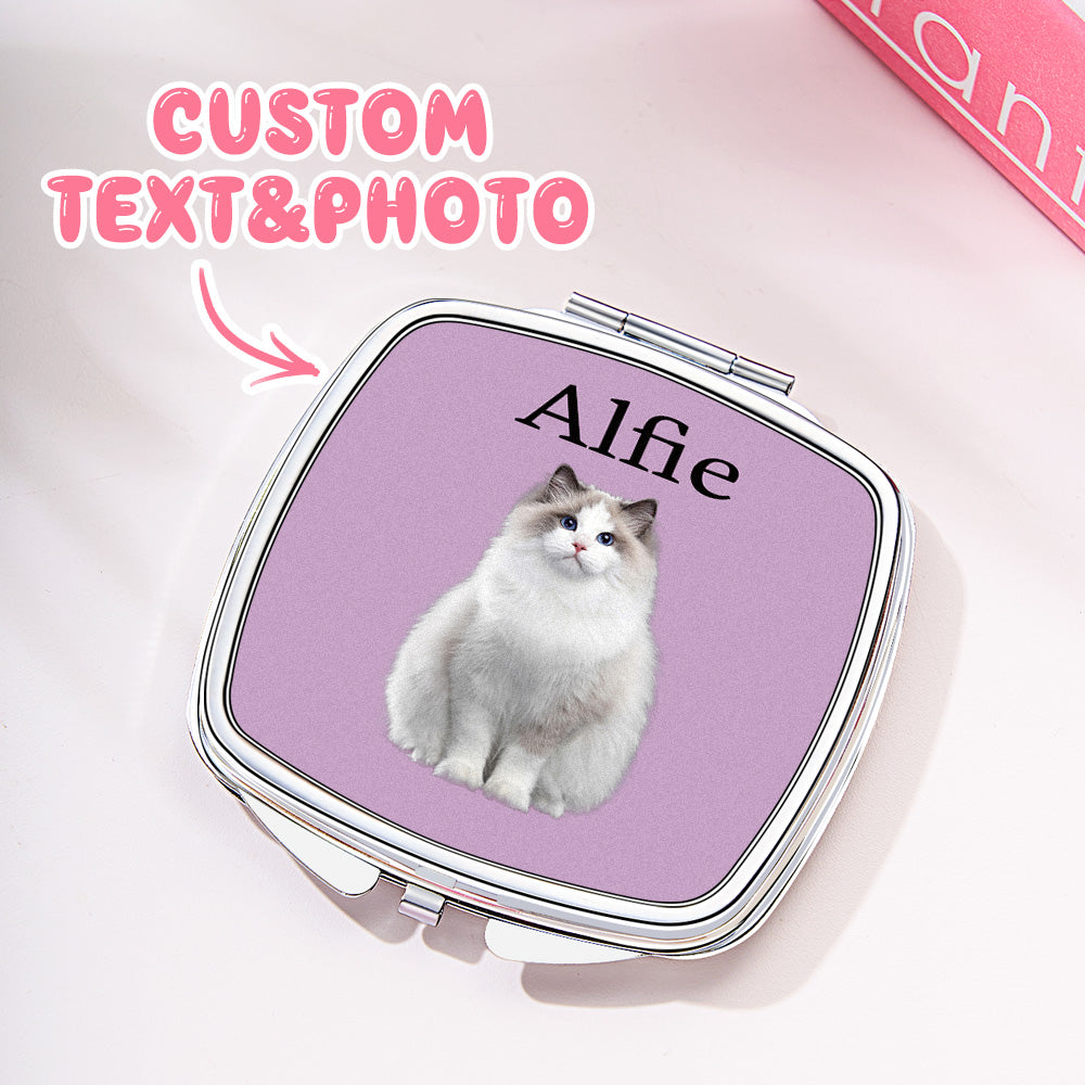 Personalized Pet Compact Mirror