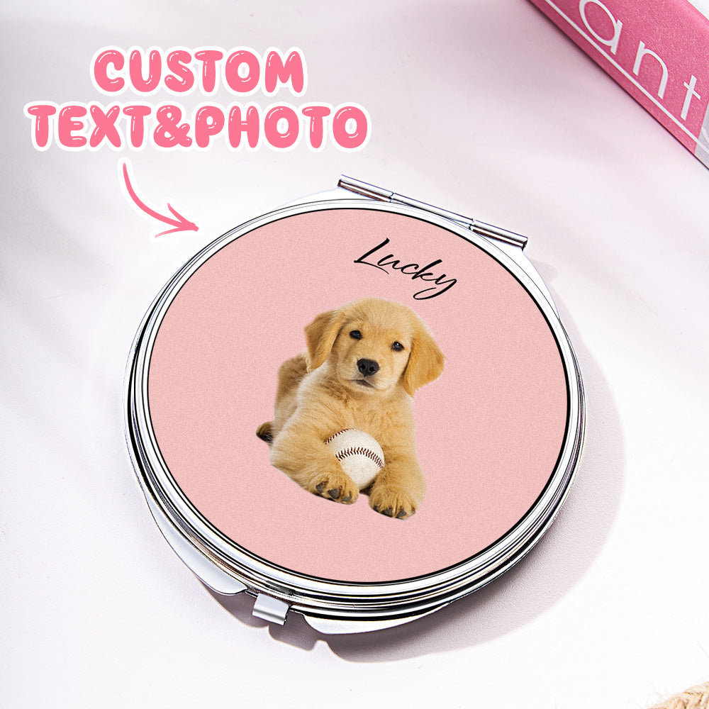 Personalized Pet Compact Mirror