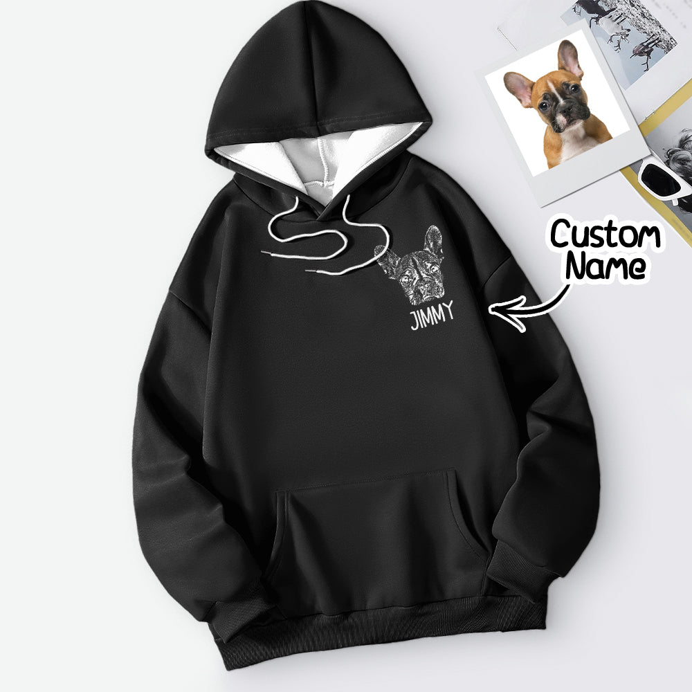Personalized Pet Portrait Hoodie