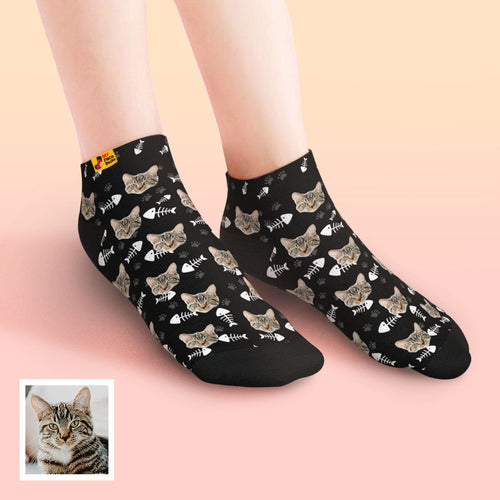 Custom Face Ankle Socks