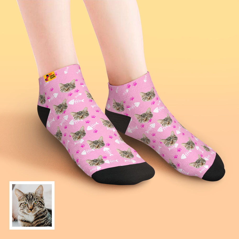Custom Face Ankle Socks