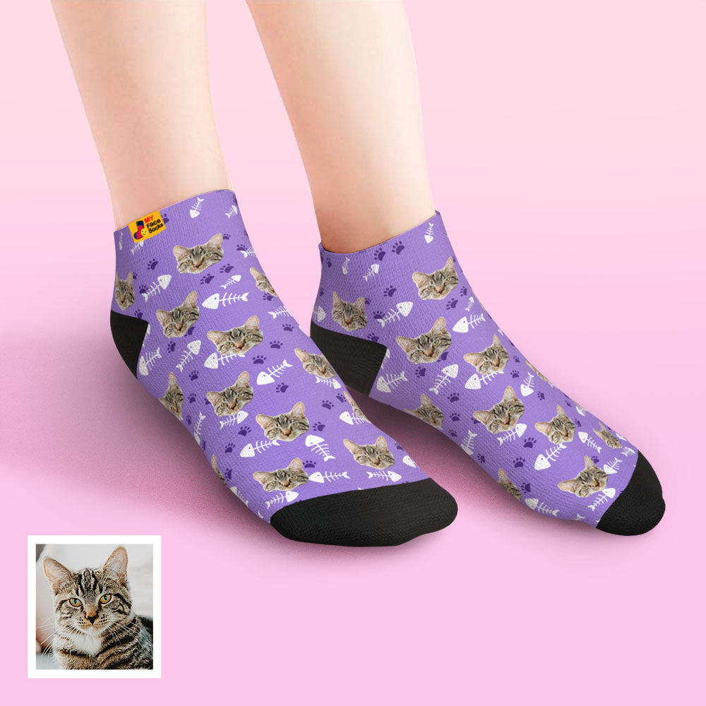 Custom Face Ankle Socks