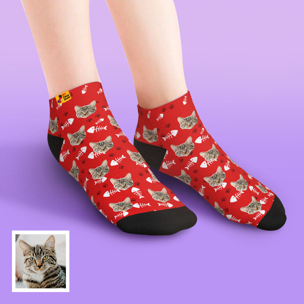 Custom Face Ankle Socks