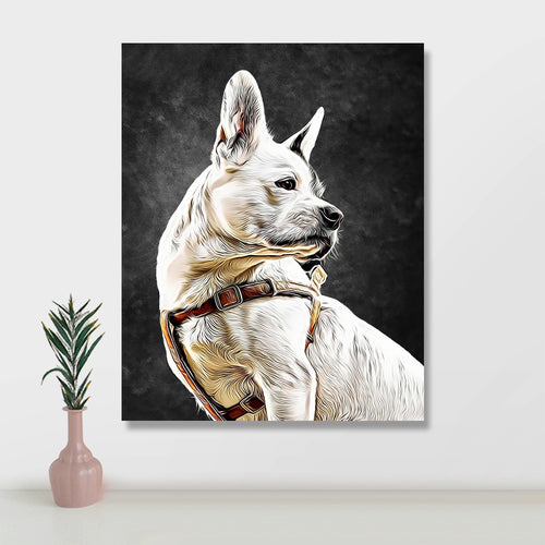 Custom Framed Oil Painting