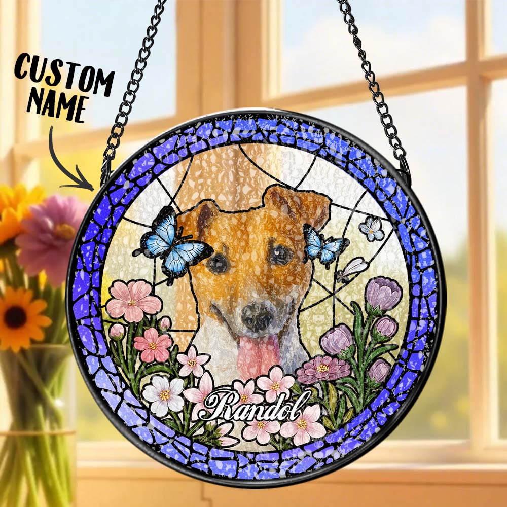 Pet Portrait Suncatcher