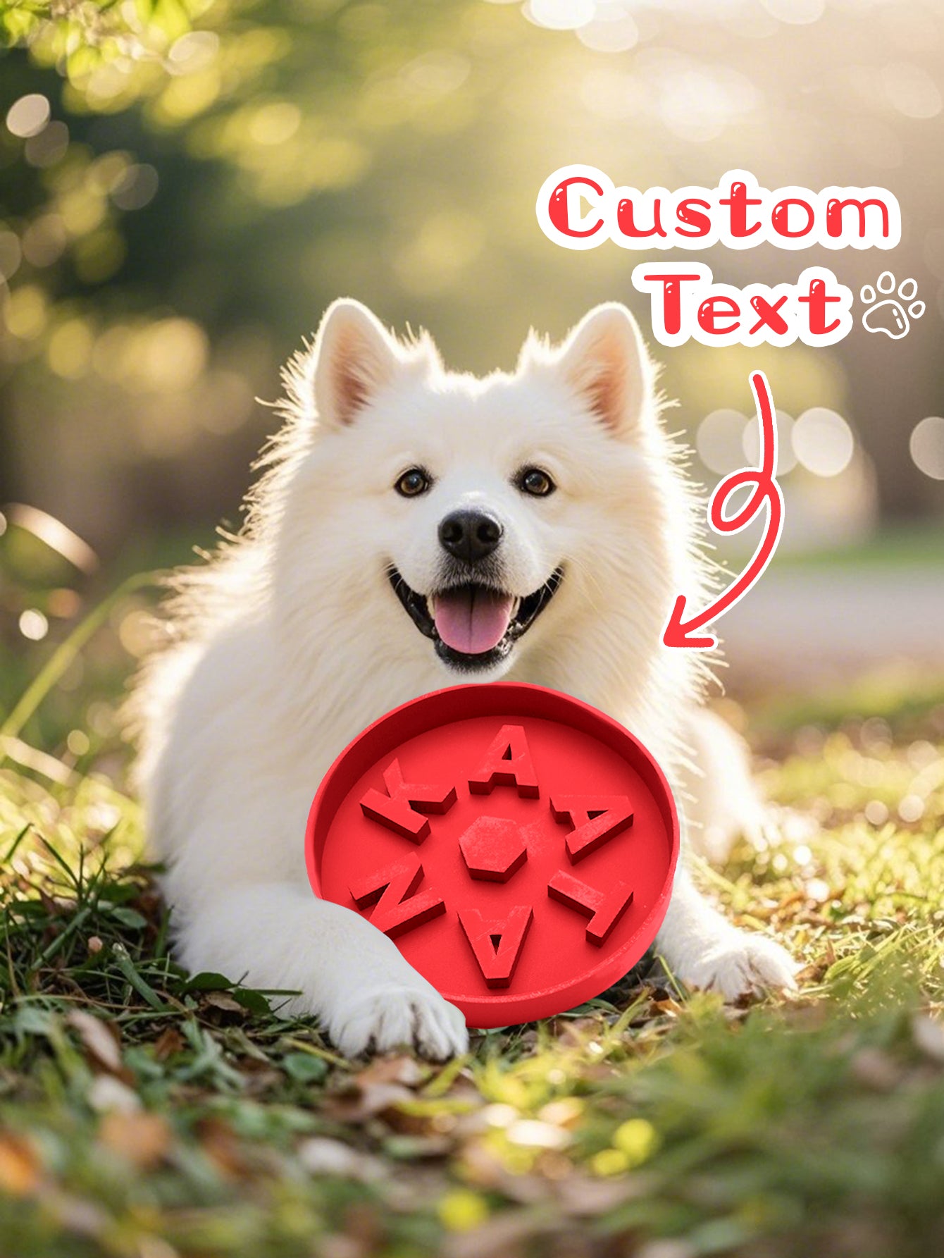 Personalized Slow Feeder Bowl