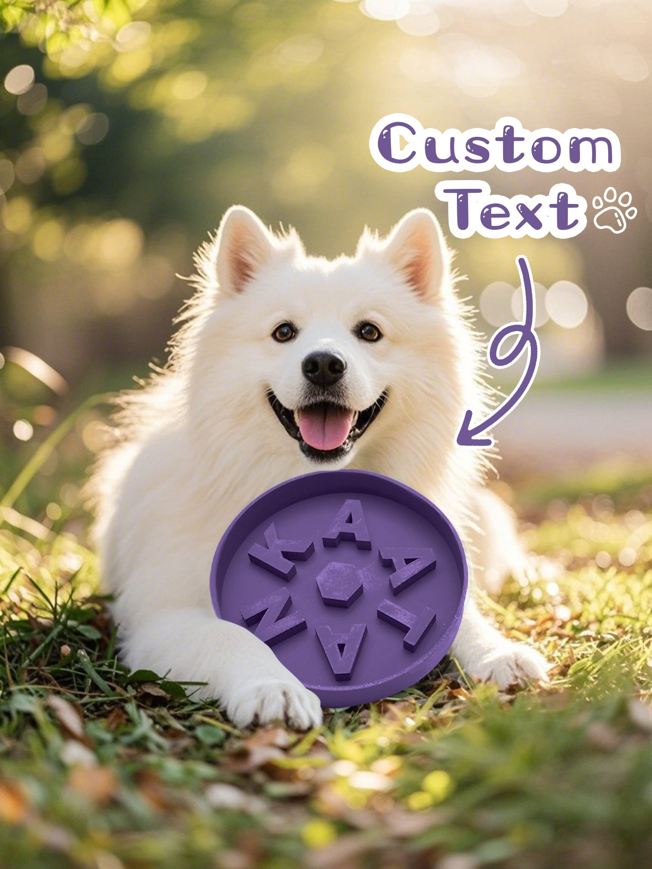 Personalized Slow Feeder Bowl