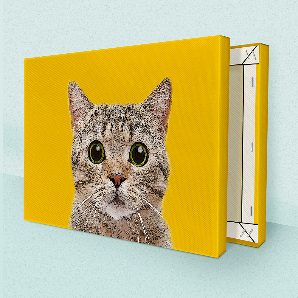 Custom Pet Oil Painting