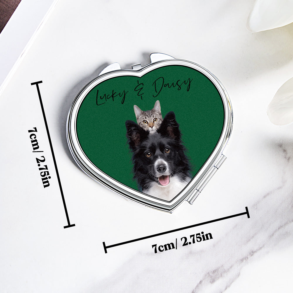 Personalized Pet Compact Mirror