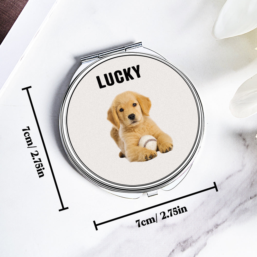 Personalized Pet Compact Mirror