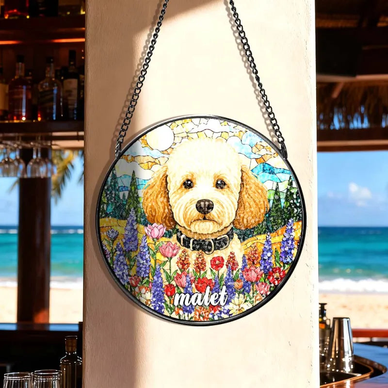 Dog Memorial Suncatcher