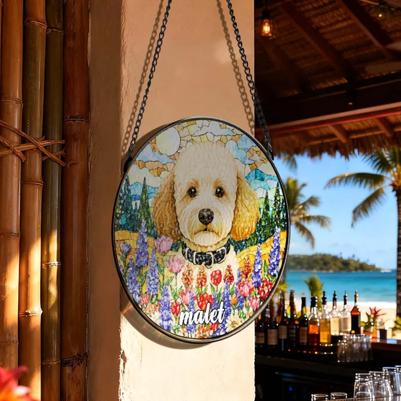 Dog Memorial Suncatcher