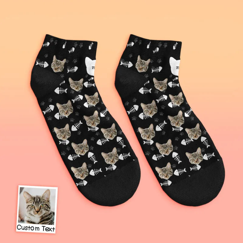 Custom Face Ankle Socks