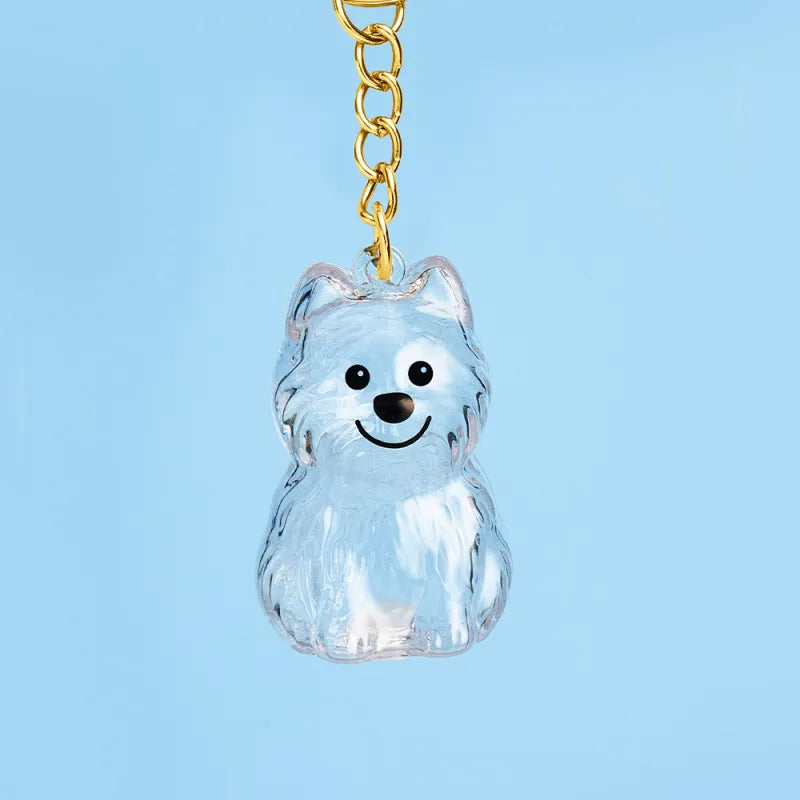 Dog Hair Keepsake Keychain