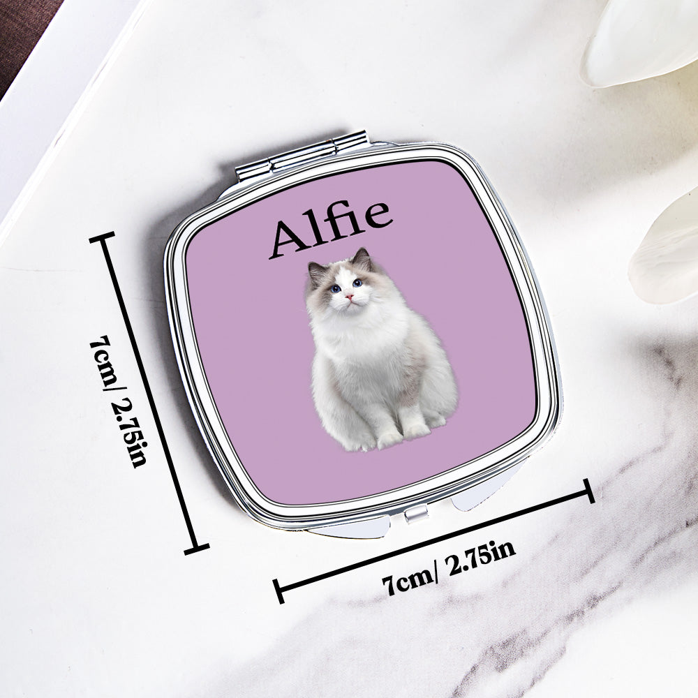 Personalized Pet Compact Mirror